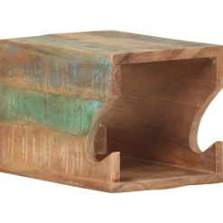 vidaXL Piezas Y Accesorios Para Vehículos-Soporte para bicicletas de pared 35x25x25 cm madera reciclada