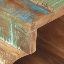 vidaXL Piezas Y Accesorios Para Vehículos-Soporte para bicicletas de pared 35x25x25 cm madera reciclada