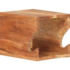 vidaXL Soporte para bicicletas de pared madera de acacia 35x25x25 cm Outlet