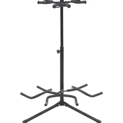 vidaXL Soporte para guitarra de acero negro Clearance