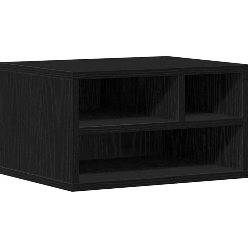 vidaXL Soporte para Impresora 40 x 32 x 22,5 cm Roble negro Clearance