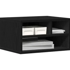 vidaXL Soporte para Impresora 40 x 32 x 22,5 cm Roble negro Clearance