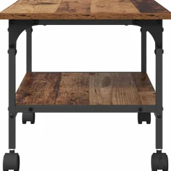 vidaXL Electrónica-Soporte para Impresora 50 x 40 x 38 cm