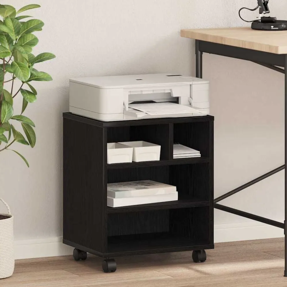 vidaXL Electrónica-Soporte para Impresora 41 x 32 x 48 cm