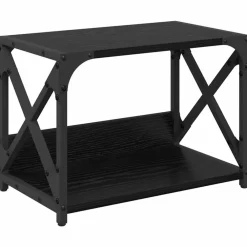 vidaXL Soporte para Impresora 44 x 26 x 31.5 cm Roble negro Online