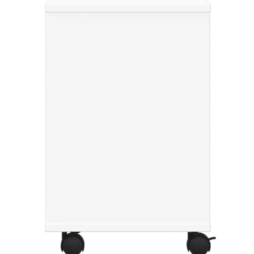 vidaXL Electrónica-Soporte para impresora con ruedas 41x32x48 cm