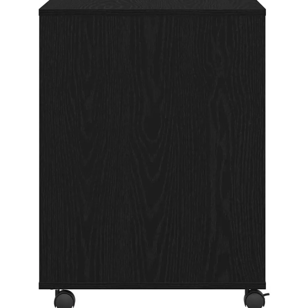 vidaXL Soporte para Impresora 60 x 50 x 67 cm Roble negro New