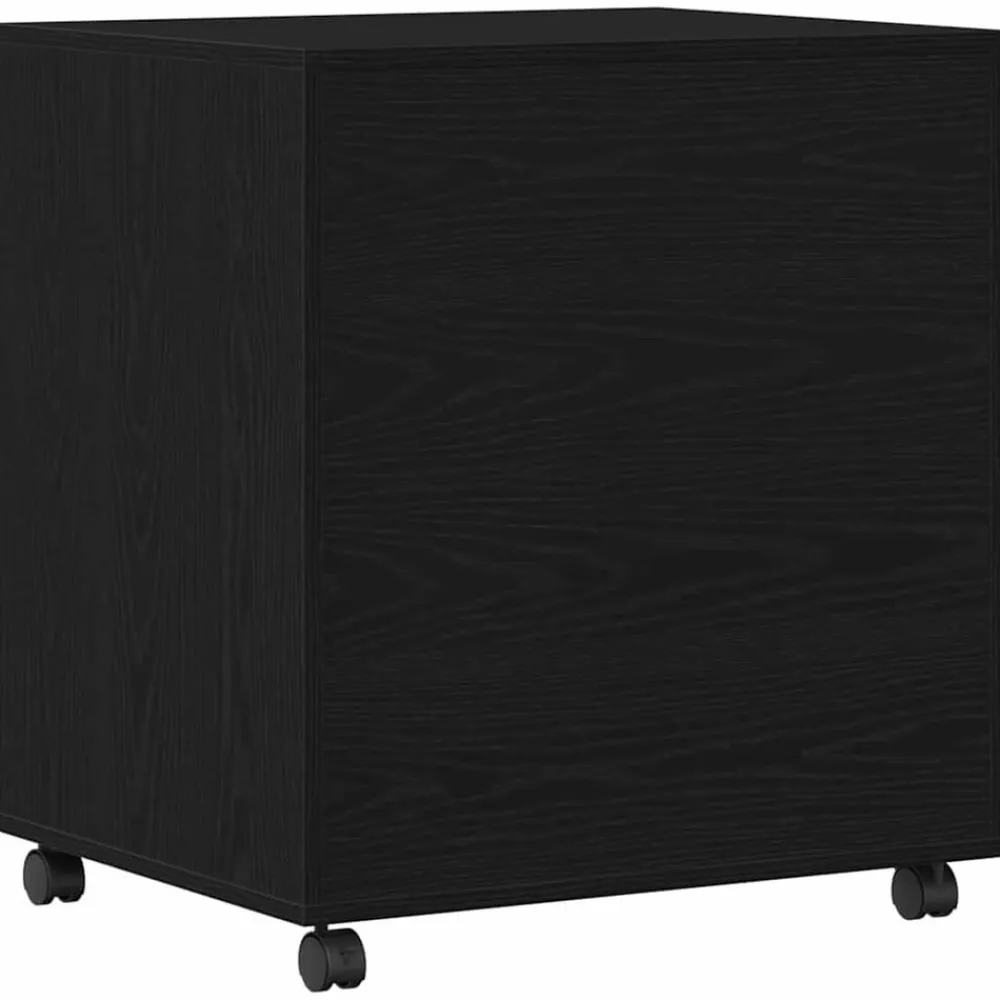 vidaXL Soporte para Impresora 60 x 50 x 67 cm Roble negro New