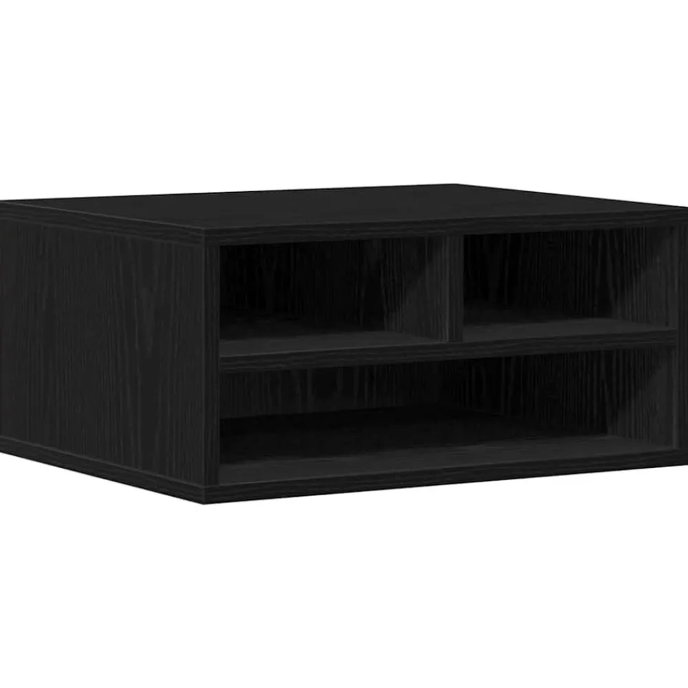 vidaXL Soporte para Impresora 49 x 40 x 22.5 cm Roble negro New