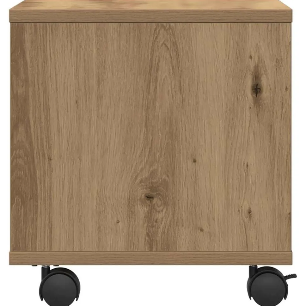 vidaXL Soporte para Impresora Roble artesanal 41 x 32 x 34,5 cm Roble artisan New