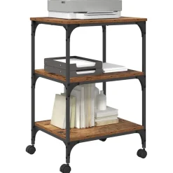 vidaXL Electrónica-Soporte para Impresora 50 x 41 x 75 cm