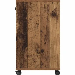 vidaXL Electrónica-Soporte para Impresora con cajón Madera vieja 60 x 40 x 68.5 cm