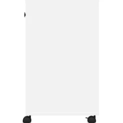vidaXL Soporte para impresora con ruedas 60x40x68,5 cm Blanco Online