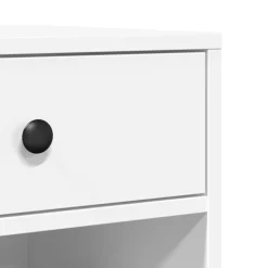 vidaXL Soporte para impresora con ruedas 60x40x68,5 cm Blanco Online