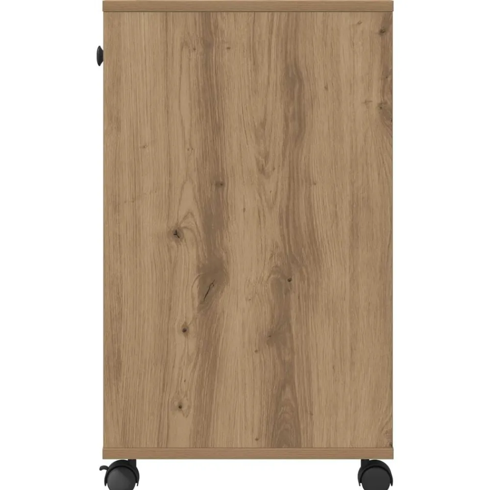 vidaXL Soporte para Impresora Liso Roble Artesanal 60 x 40 x 68.5 cm Roble artisan New