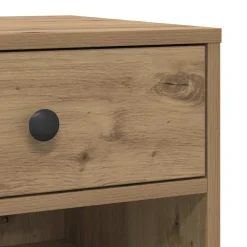 vidaXL Soporte para Impresora Liso Roble Artesanal 60 x 40 x 68.5 cm Roble artisan New