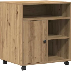 vidaXL Electrónica-Soporte para Impresora 60 x 50 x 67 cm