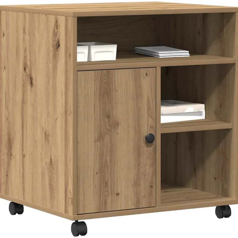 vidaXL Electrónica-Soporte para Impresora 60 x 50 x 67 cm