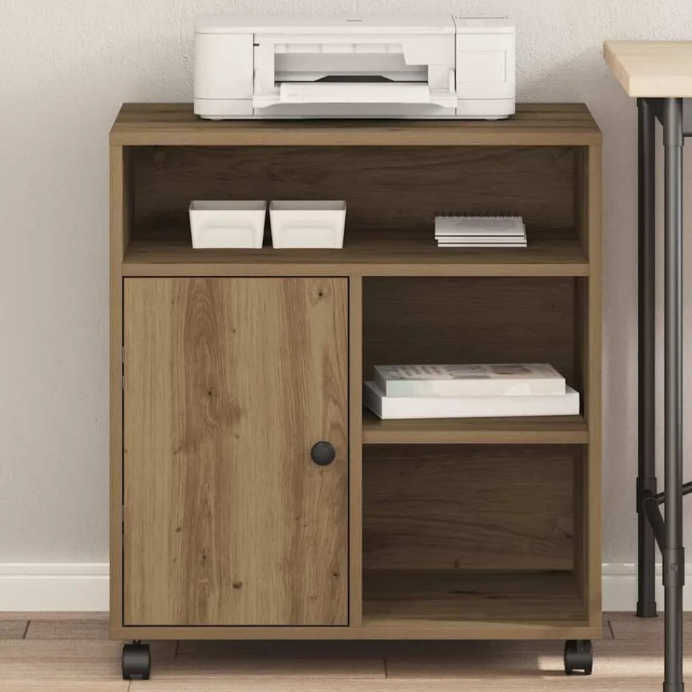 vidaXL Electrónica-Soporte para Impresora 60 x 50 x 67 cm