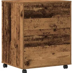 vidaXL Electrónica-Soporte para Impresora Madera vieja 60 x 48 x 74 cm