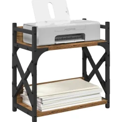 vidaXL Electrónica-Soporte para Impresora 40 x 20 x 40 cm
