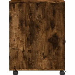 vidaXL Electrónica-Soporte para impresora con ruedas 60x50x67 cm