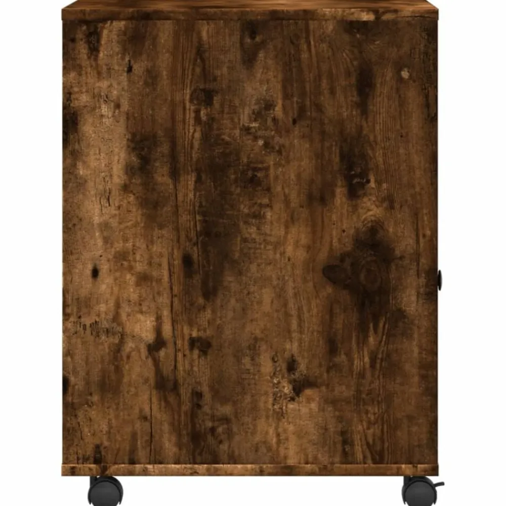 vidaXL Electrónica-Soporte para impresora con ruedas 60x50x67 cm