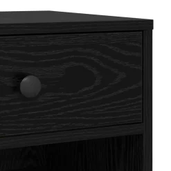 vidaXL Soporte para Impresora con cajón 60 x 40 x 68.5 cm Roble negro New