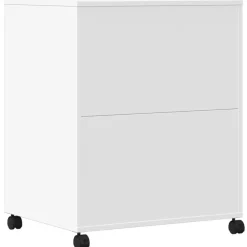 vidaXL Electrónica-Soporte para impresora con ruedas 60x48x74 cm