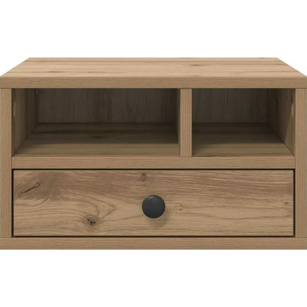 vidaXL Soporte para Impresora Roble artesanal 40 x 32 x 24 cm Roble artisan Sale