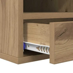 vidaXL Soporte para Impresora Roble artesanal 40 x 32 x 24 cm Roble artisan Sale