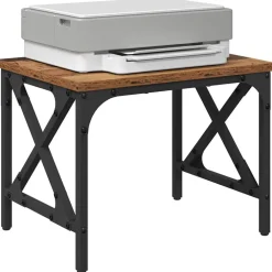 vidaXL Electrónica-Soporte para Impresora Ajustable 40 x 30 x 31 cm