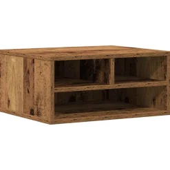 vidaXL Soporte para Impresora Madera vieja 49 x 40 x 22.5 cm Madera envejecida Hot