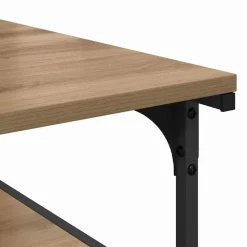 vidaXL Electrónica-Soporte para Impresora Roble artesanal 43 x 48 x 64 cm
