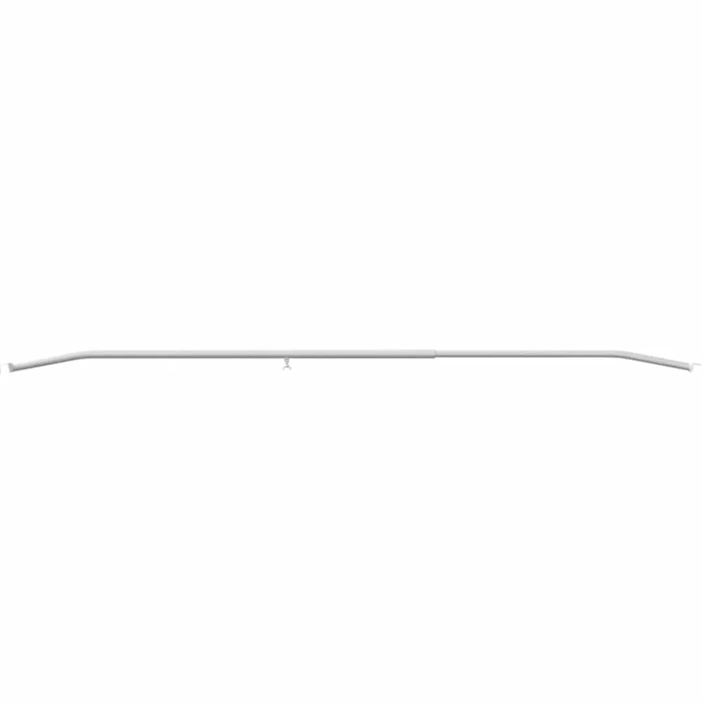 vidaXL Accesorios De Bricolaje-Soporte para lona para remolques 3 pcs Plateado 130-210 cm