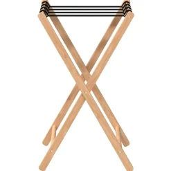 vidaXL Maletas Y Bolsos De Viaje-Soporte para maletas bambú 68,5x38x58 cm
