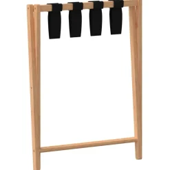 vidaXL Maletas Y Bolsos De Viaje-Soporte para maletas bambú 68,5x38x58 cm