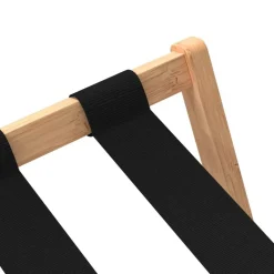 vidaXL Maletas Y Bolsos De Viaje-Soporte para maletas bambú 68,5x38x58 cm