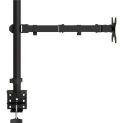 vidaXL Soporte para monitor acero negro VESA 75/100 mm Hot