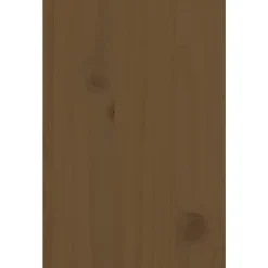 vidaXL Electrónica-Soporte para monitor madera maciza pino marrón miel 81x20x30 cm
