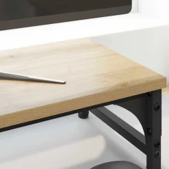 vidaXL Soporte para Monitor Roble artesanal 55 x 23 x 14 cm Roble artisan Hot