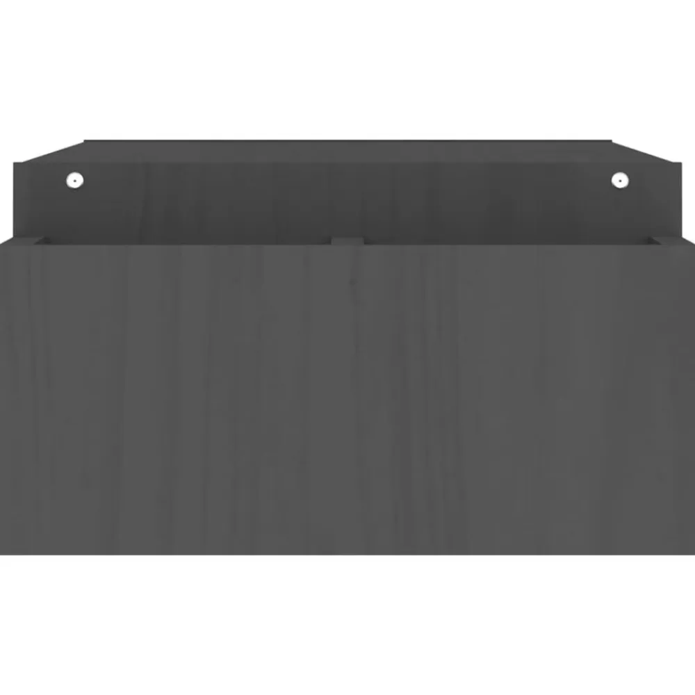 vidaXL Electrónica-Soporte para monitor madera maciza de pino 100x27,5x15 cm
