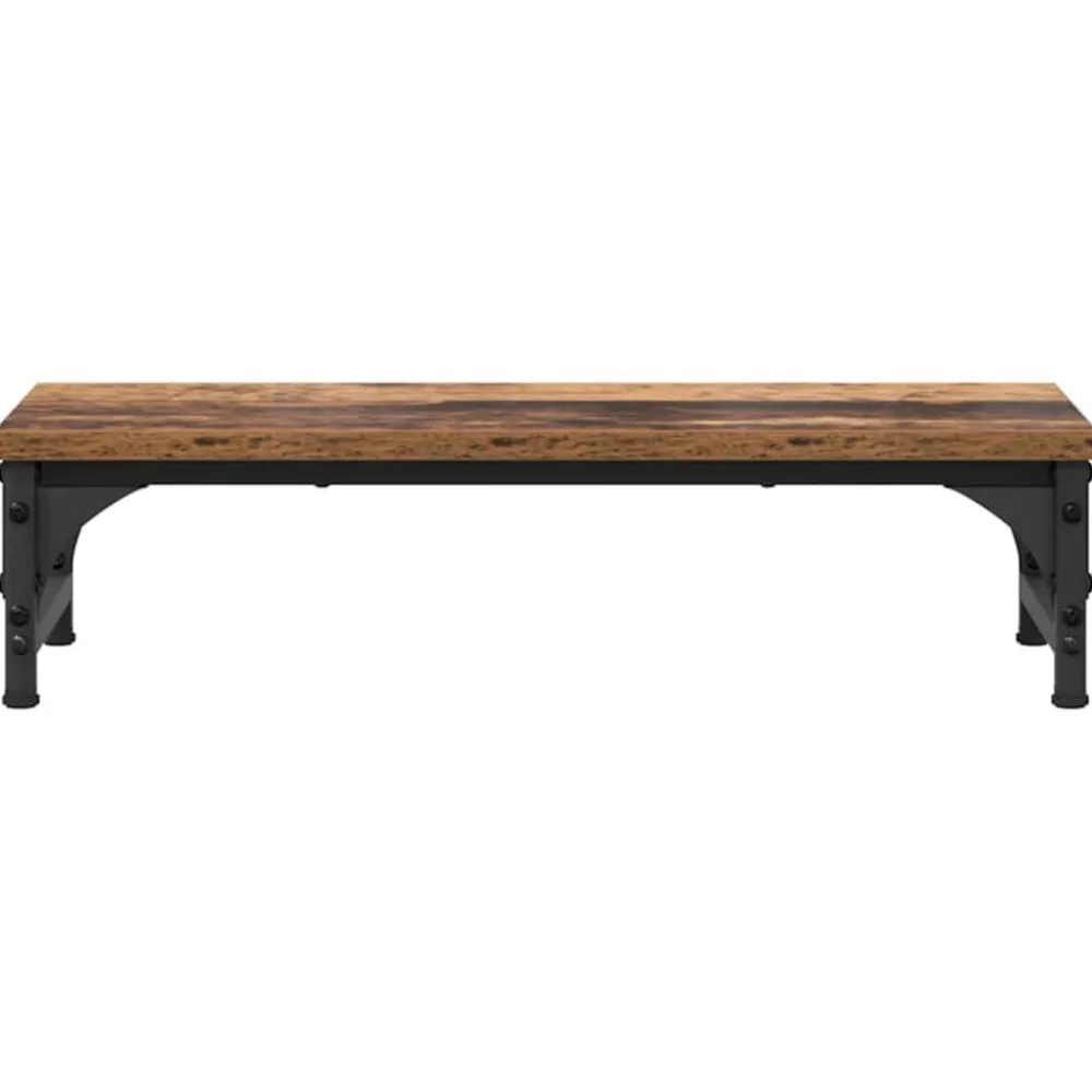 vidaXL Soporte para Monitor 55 x 23 x 14 cm Madera vieja Discount