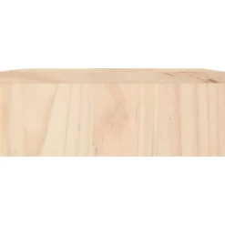 vidaXL Soporte para monitor madera maciza de pino 100x27x10 cm Natural Sale
