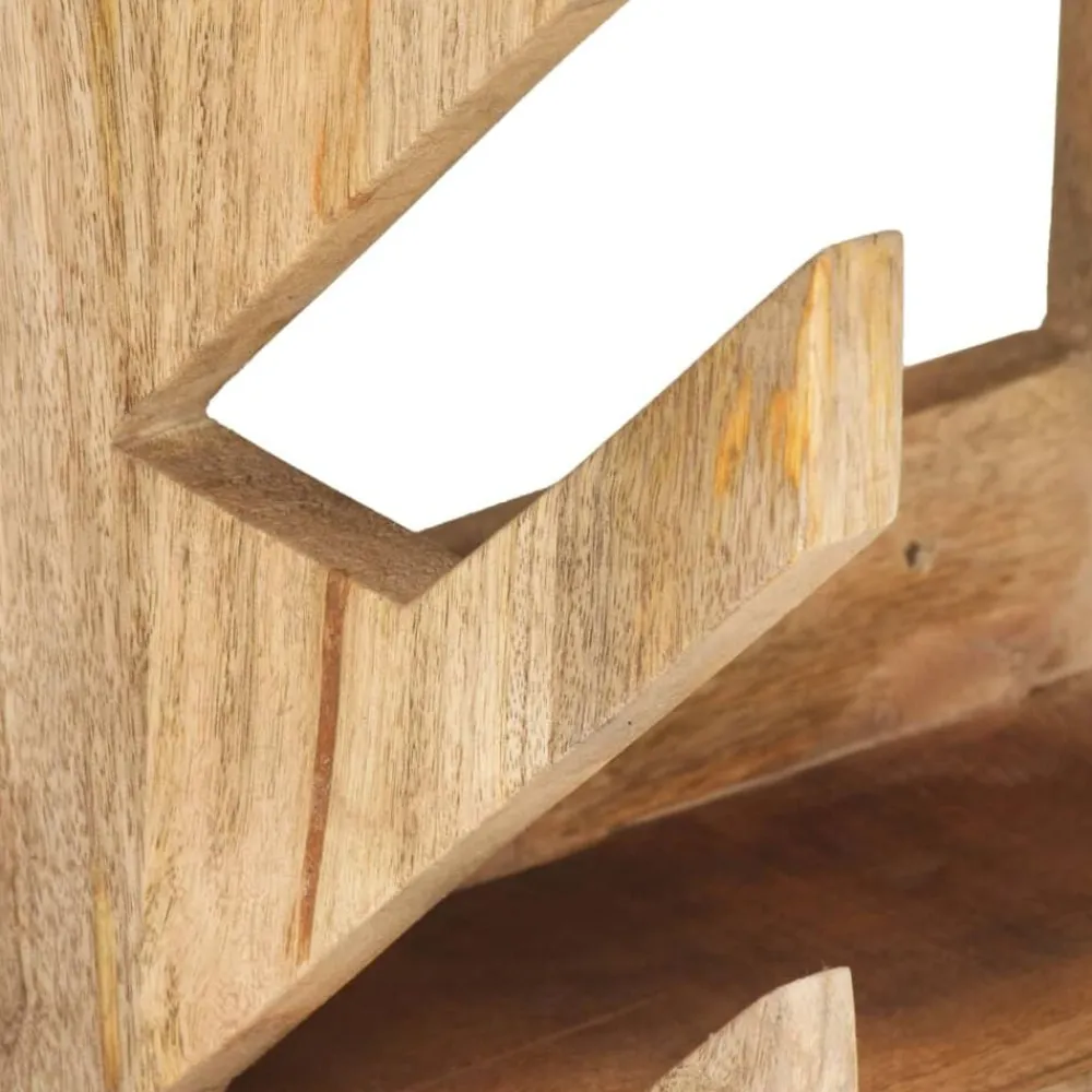vidaXL Piezas Y Accesorios Para Vehículos-Soporte para monopatín de pared madera de mango 25x20x30 cm