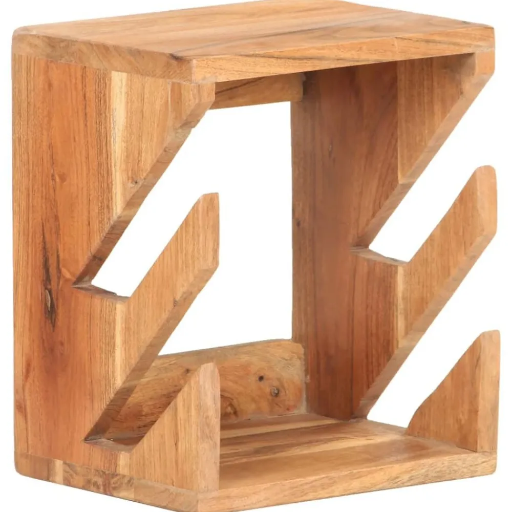 vidaXL Piezas Y Accesorios Para Vehículos-Soporte para monopatín de pared madera de acacia 25x20x30 cm