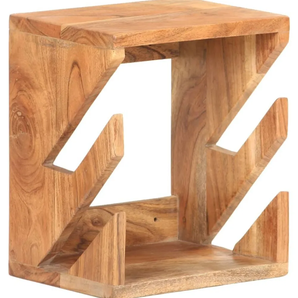 vidaXL Piezas Y Accesorios Para Vehículos-Soporte para monopatín de pared madera de acacia 25x20x30 cm