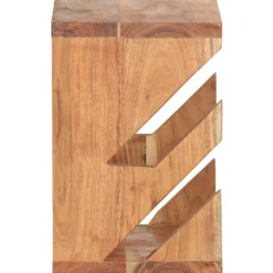 vidaXL Piezas Y Accesorios Para Vehículos-Soporte para monopatín de pared madera de acacia 25x20x30 cm