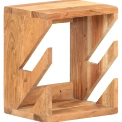 vidaXL Piezas Y Accesorios Para Vehículos-Soporte para monopatín de pared madera de acacia 25x20x30 cm