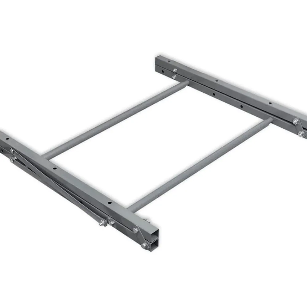 vidaXL Piezas Y Accesorios Para Vehículos-Soporte para neumáticos acero plateado